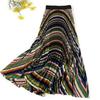 Round Versatile Three-Layer Mesh Pleated Long Skirt for Women - 6-Meter Wide Hem, 2026 Spring/Summer Collection