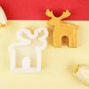 Christmas Reindeer Silicone Mold for Candles, Soap, and Chocolates