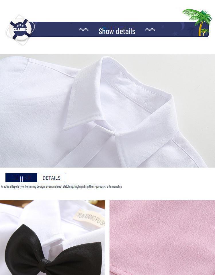 Cămăși pentru copii din bumbac alb: Uniforme școlare și îmbrăcăminte de performanță