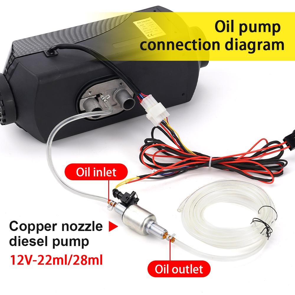 Αντλία Πετρελαίου 22ml 28ml 12V Αέρας Πετρέλαιο Στάθμευσης Κίνα Ανταλλακτικά Θερμαντήρα Παγκόσμια Αντλία Λαδιού Θερμαντήρα για Webasto Eberspcher