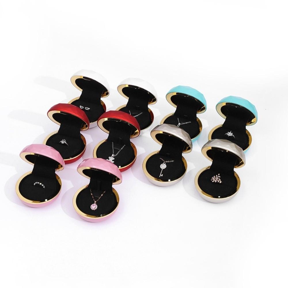 Luxury Proposal Engagement Boxes Decoration Necklace Ring Case LED Ring Display Box  Jewelry Gift