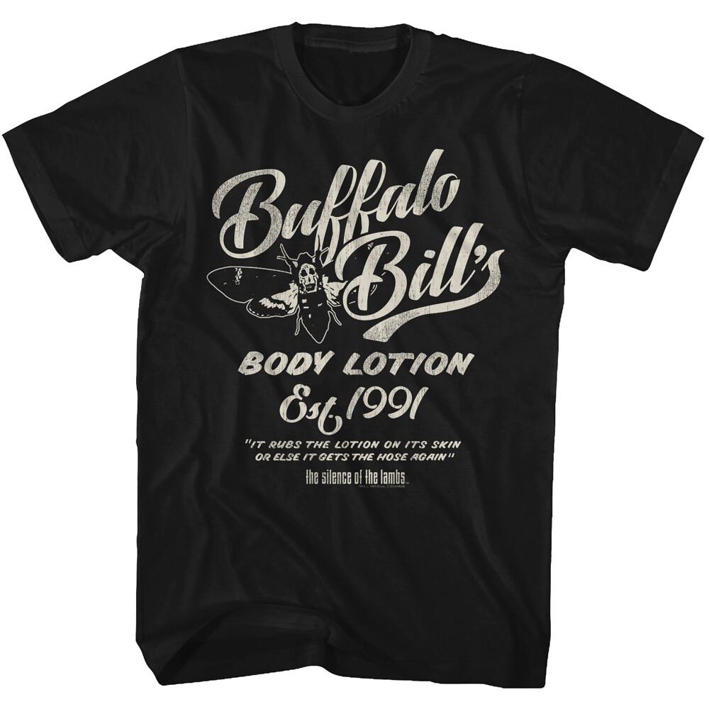 Silence Of The Lambs Movie Buffalo Bill Body Lotion Est 1991 Men T Shirt XL