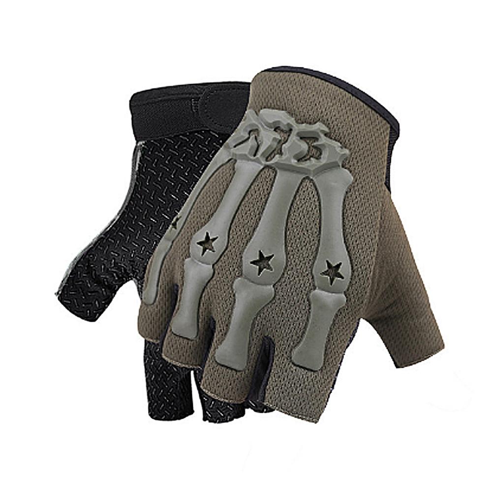 Riding Fingerless Gloves Non-slip Half Finger Gloves for Motorcycle Biking Hiking Hunting Outdoor Use Active