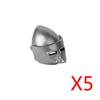 MOC Military Medieval Building Blocks Accessories Soldier Figures Bicolor Weapons Crossbow Sword Helmet Tomahawk Toy Gift X006