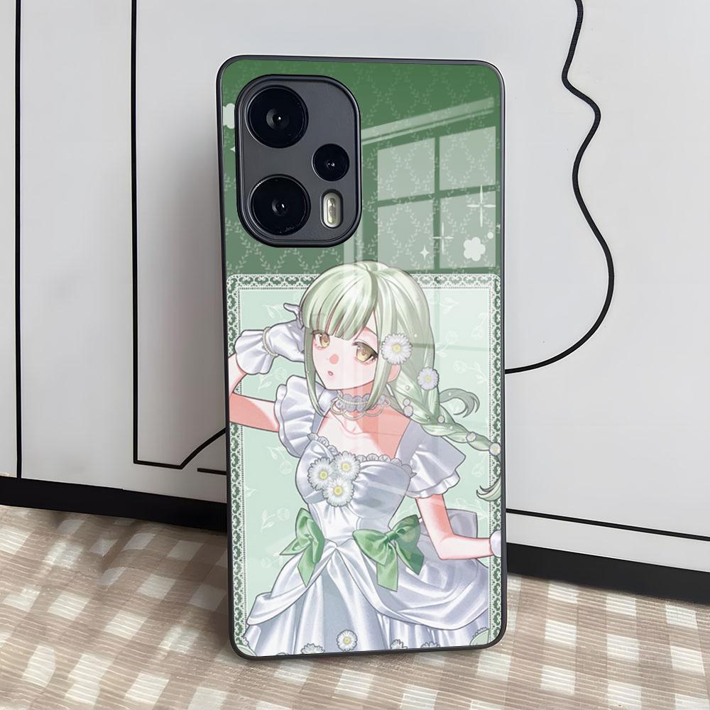 

BanG Dream! Чехол для телефона Ave Mujica для Xiaomi 14 Lite 12 Pro 11t 13 POCO M6 M5 X6 X5 X3 F5 F6 Pro Стеклянная крышка POCO X6 Pro