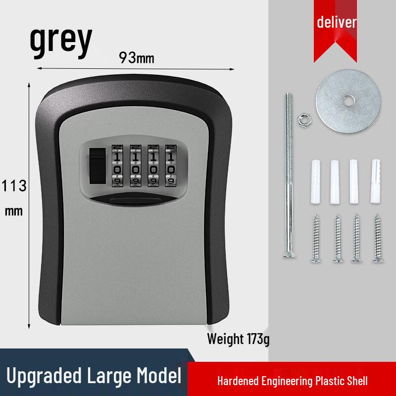WEZHO Secure Wall-Mounted Key Lock Box