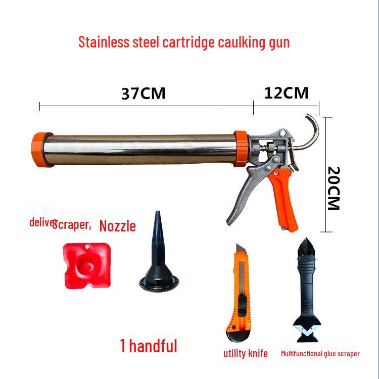 Automatic Structural Adhesive & Sealant Gun for Silicone and Glass - Home & Window Decoration Tool