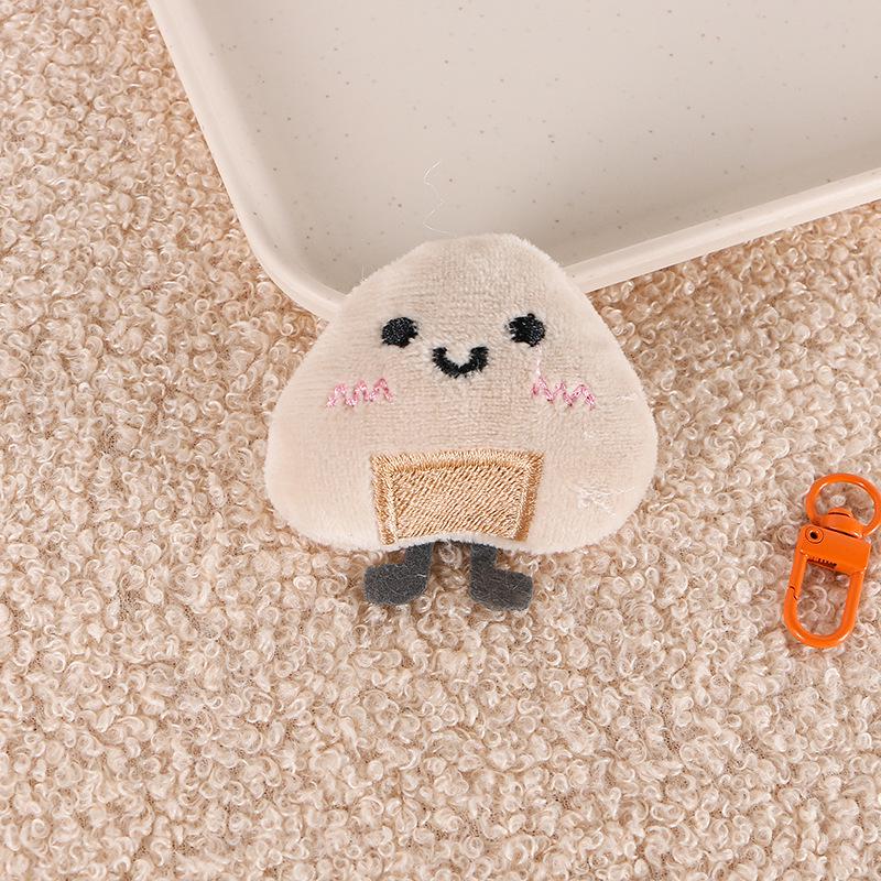 Cartoon Plush Bread & Cookie Brooch: Cute Accessories for Bags, Clothes, Shoes, and Socks.