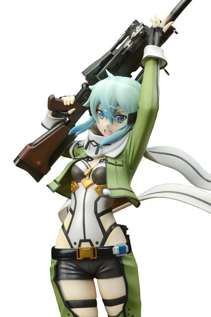 Kaitendo Sword Art Online II Sinon Scale PVC Painted Complete Figure 1/7 (Re-release)