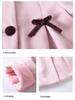 Girls' Autumn/Winter Double-Faced Wool Coat – Korean Style Fashionable Thickened Outerwear for Older Kids
