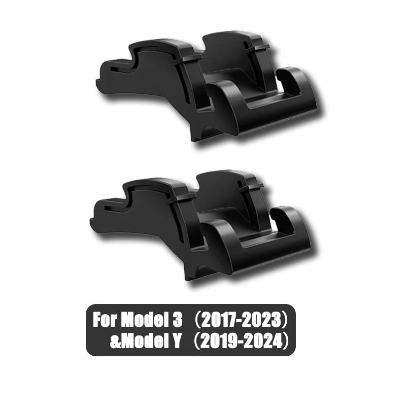 1/2Pcs Silicone Car Mobile Phone Stand Dashboard Navigation Stand Vent Hook Glasses Stand for Tesla Model 3 Y Highland 2026-2026