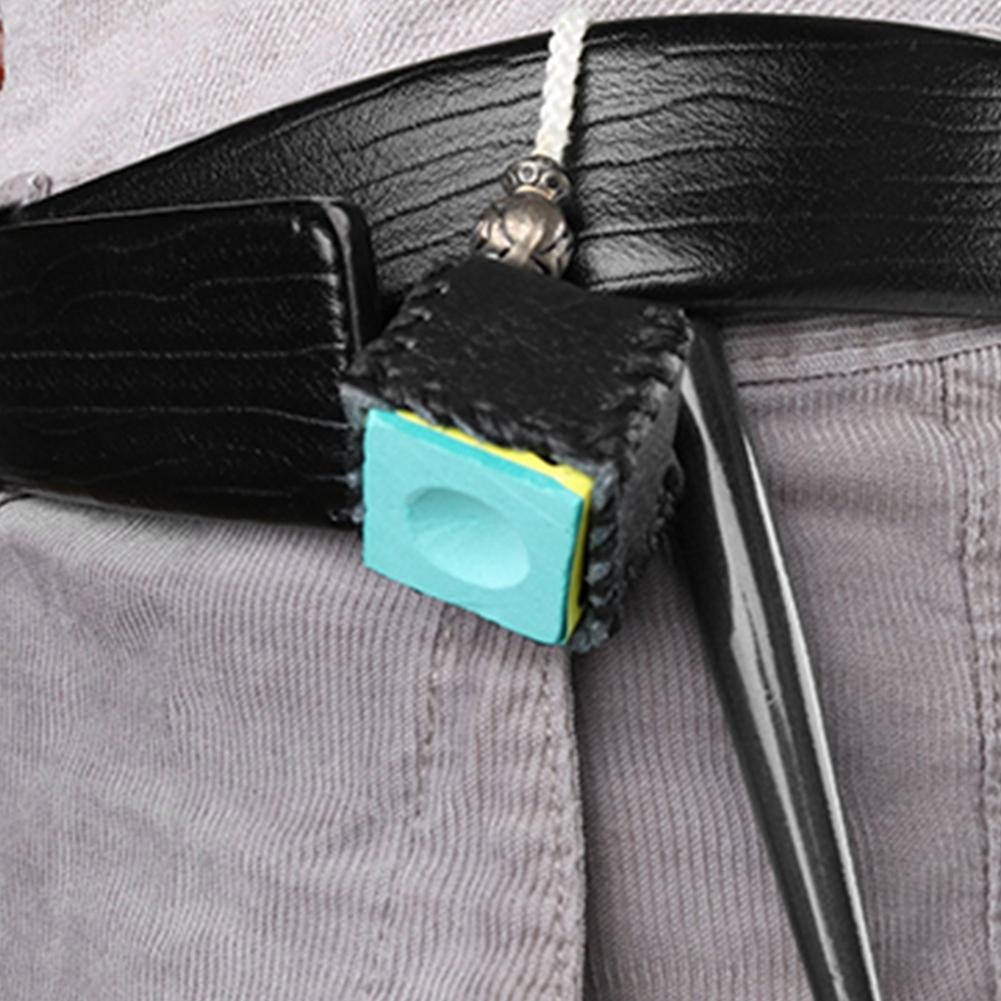 Snooker Billiard Chalk Case Pen design Portable Billiards Accessory (Black)