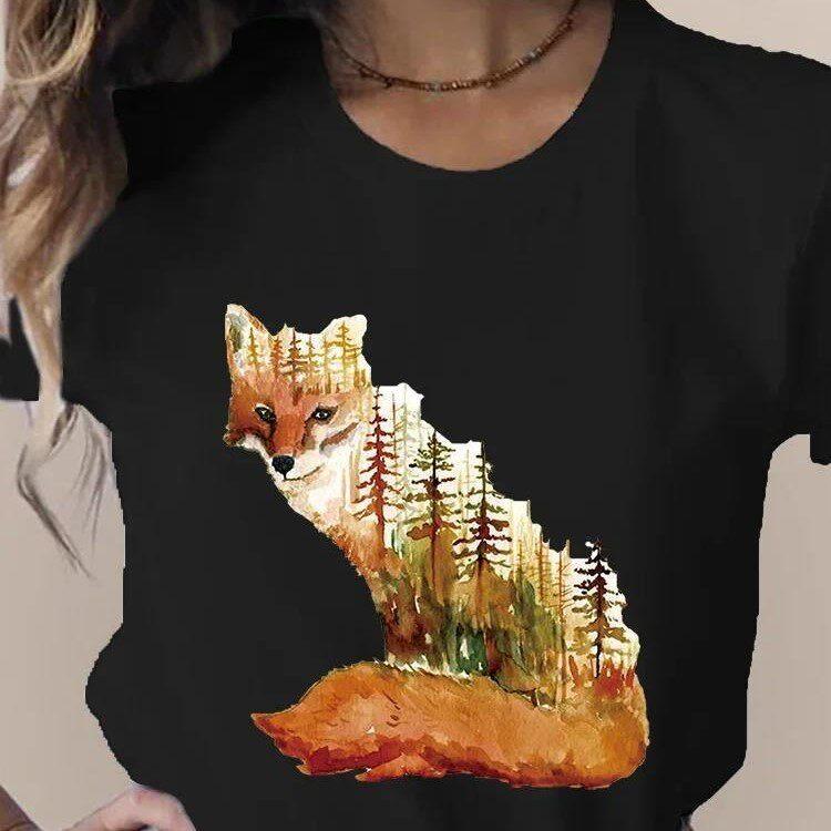 Hot Cartoon Graphic Tshirt Casual Short Sleeve Skull Butter Graphic Tshirt Highend Luxury Unisex Style Both Of Unisex And Unisex