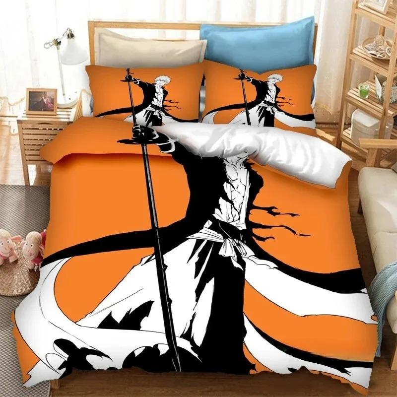 Comforter Anime Bleach Thousand-Year Blood War Bedding Set Bedroom Soft Modern S Comefortable