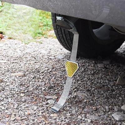 Safety Practicality Triangle Anti Static Belt Warning Reflective Strips Electrostatic Universal Car Supplies Car Accessories