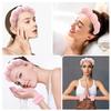 3PCS Spa Headband for Washing Face Wristband Set Sponge Makeup Headband Wrist Towels Bubble Hairband for Women Hair Accessories