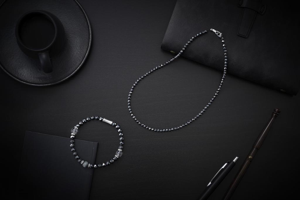 Colantotte LUCE P100 Magnetic Loop Bracelet 100mT Alternating North-South Pole Stainless Steel 18.5cm