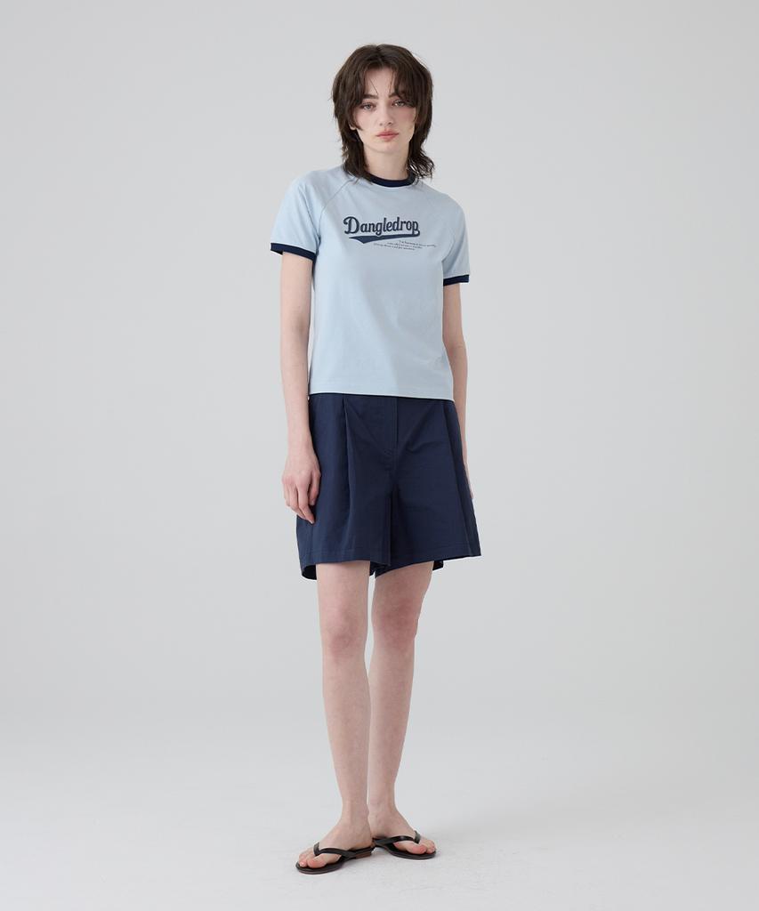 DANGLEDROP Dgdp Bermuda Cotton Shorts_Navy