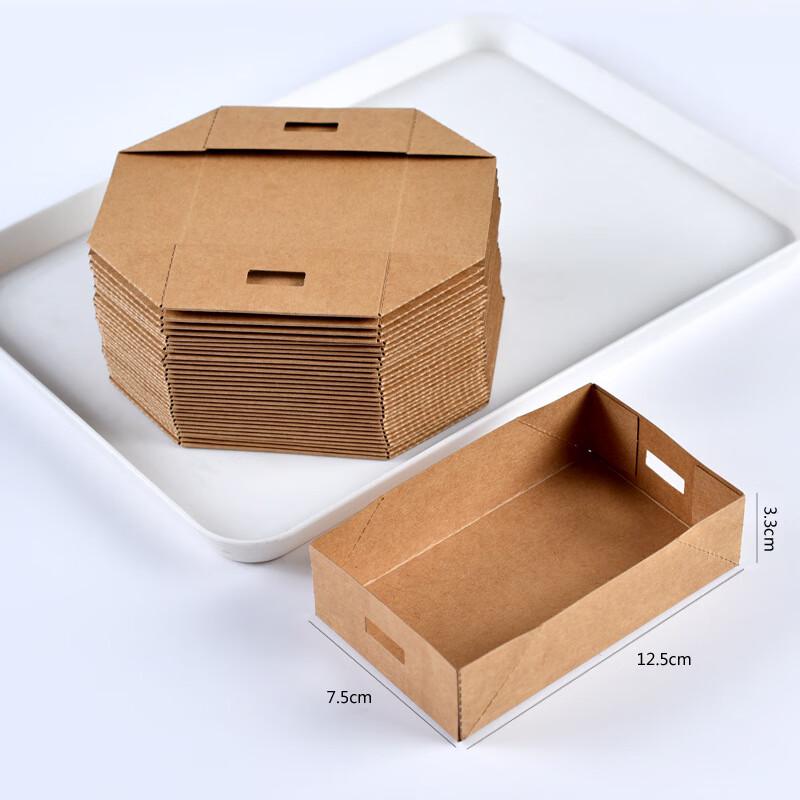 Knitterfreie Einweg-Frittierboxen aus Kraftpapier