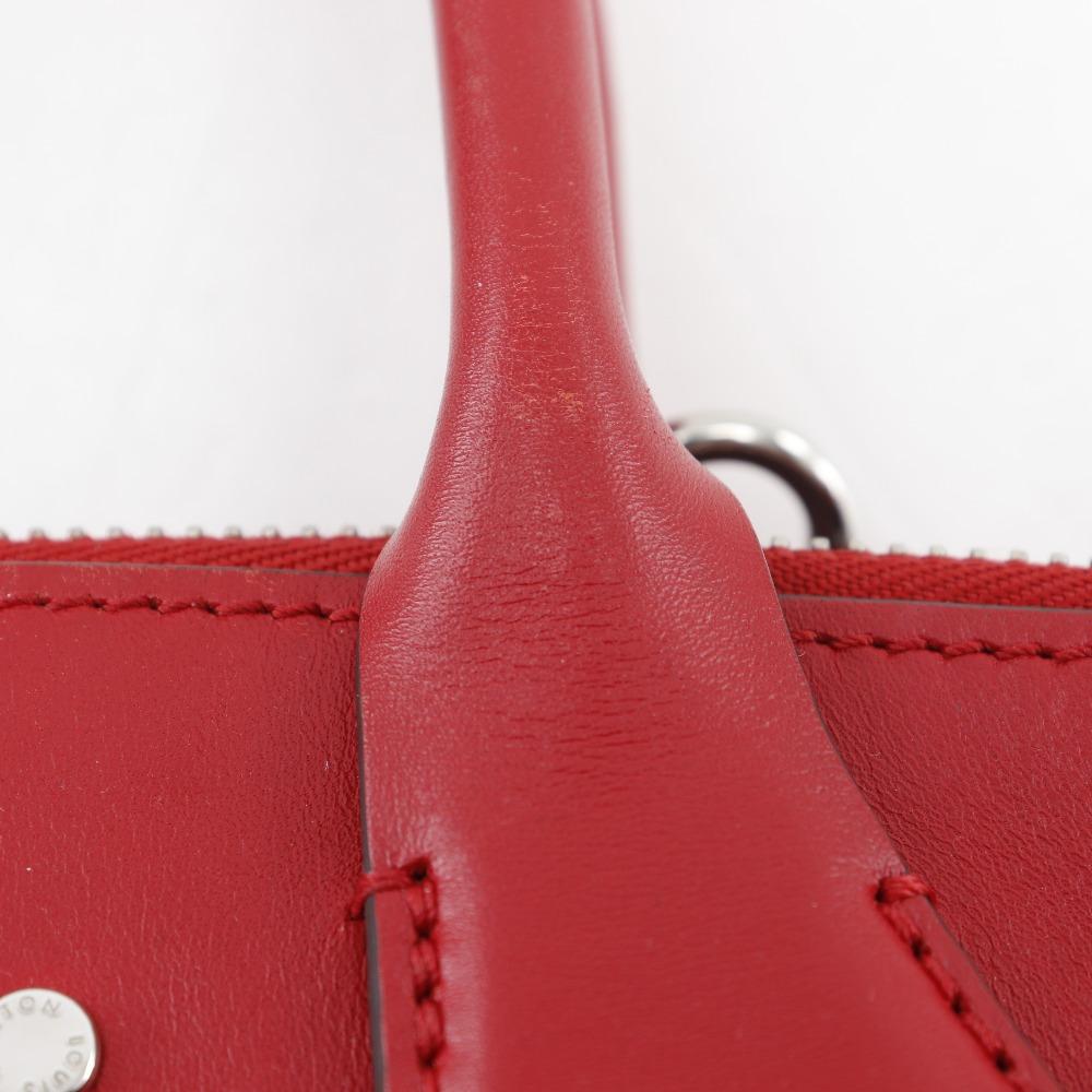 Louis Vuitton City Steamer PM Handbag M51030 2WAYShoulder Rouge Red Calfskin Women Used