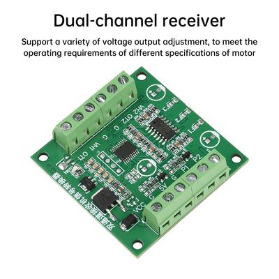 PWM To Voltage Servo Power Supply Dual-channel Receiver Signal Converter For RC Crawler Motor Controller Tank Electric Vehicle