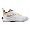 Nike Team Hustle D 11 PS Slip Resistant Cushioning Low Top Children's Basketball Shoes White Kids FJ7689-101