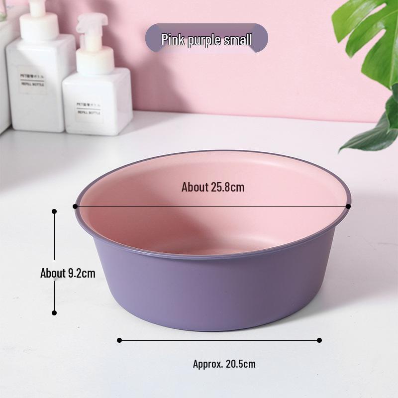 Углублённый Толстый Пластиковый Таз для Общежития, Ванной, Кухни, Стирки и Детского Использования