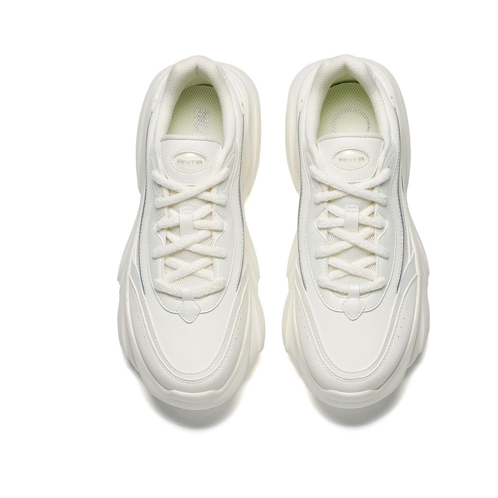 Anta Meowth 7 Chunky Sneakers Women's Low-top Ivory White