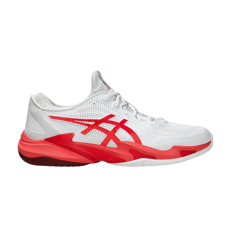 

ASICS Court FF 3 Novak White Electric Red Men Sneakers 1041A522-966 42