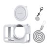 AMAGISN For DJI Osmo Action 6 Silicone Protective Case with Lens Cap Camera Accessories