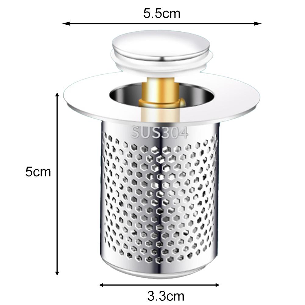 

Sink Strainer Stainless Steel Stainless Steel Floor Drain Filter Stainless Steel Construction Anti Blocking Design
