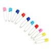 50 Pcs Diaper Pins Stainless Steel Plastic Head Baby   Pins Versatile Use for Crafts Laundry Jewelry Making