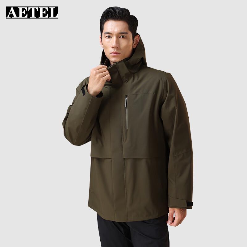

AETEL Men s 3-in-1 Detachable Liner Outdoor Jacket M