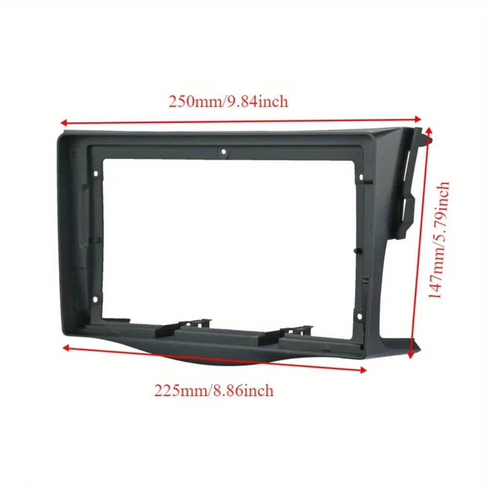 Car Fascia For TOYOTA RAV4 2007-2012 9 Inch Fit Car Radio Dvd Frame Kits Audio Fitting Adaptor Panel In-dash Mount Installation