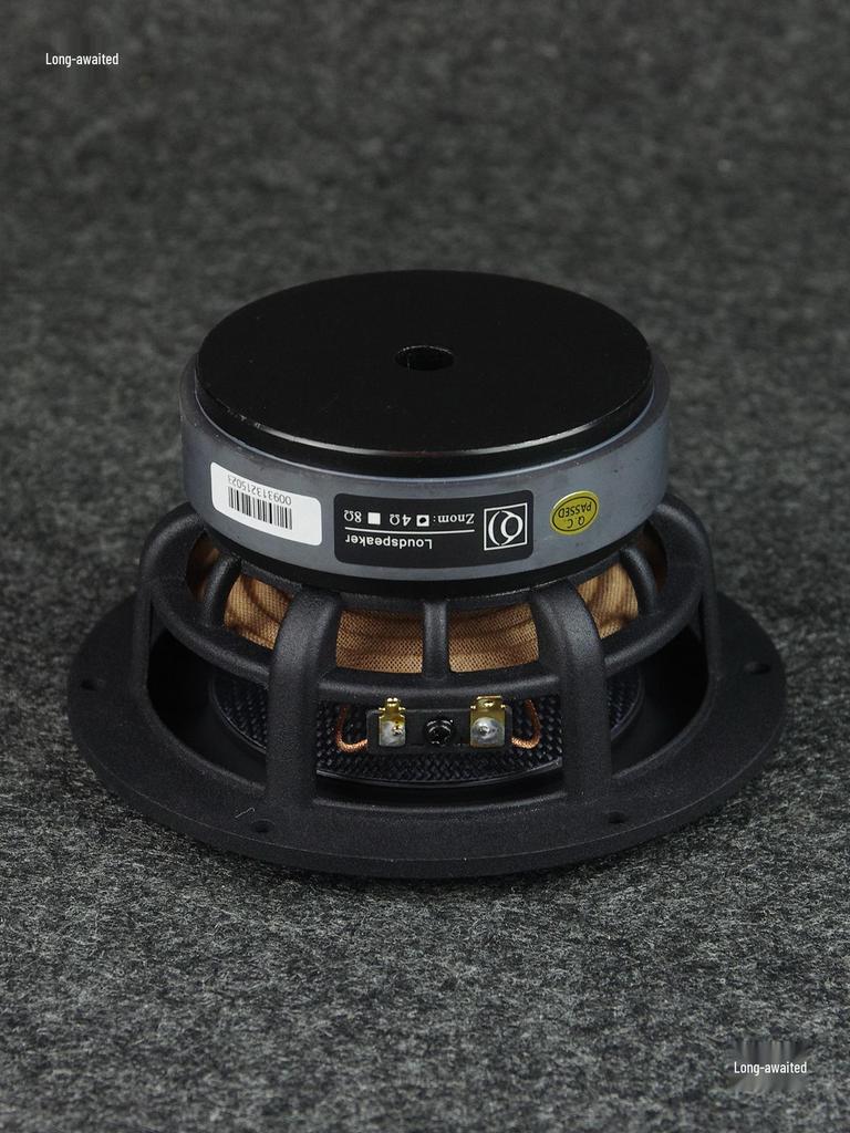 5.25-inch 3-Way HiFi Subwoofer with Glass Fiber Cone for Powerful Bass