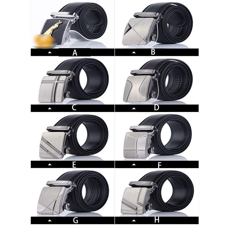 Premium Quality Men's Ratchet Dress Belt With Automatic Buckle For A Perfect Fit