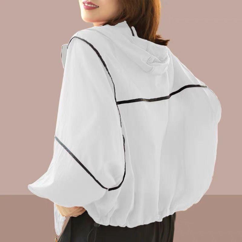 WTEMPO Jaro Podzim Ženy Krátký kabát S kapucí Ležérní Korejský Ležérní Máma Famale Bunda Volné Vrchní oblečení