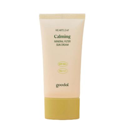 Číra upokojujúca minerálna opaľovacia krém s výťažkom z Houttuynia cordata SPF50+ PA++++ (50 ml)