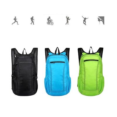 Mochila Dobrável para Mulheres Homem Mochilas Casuais Mochila de Caminhada Mochila de Corrida