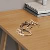 Chinese Dragon Statue Made of Metal, Miniature Figurine, Pet for Wardrobe Or Bedroom.