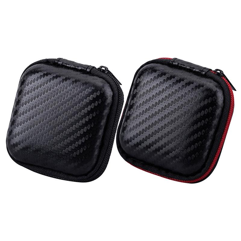 Kopfhörerkabel Organizer Box Tragebar Reise Reißverschluss Aufbewahrungsetui Tasche