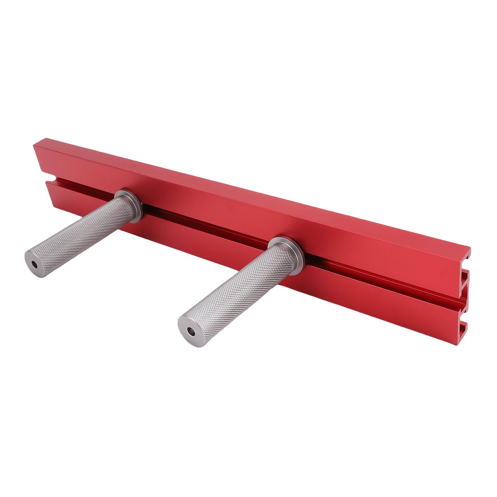 

20 мм Перегородка с собачьим отверстием Алюминиевый сплав Деревообработка Строгание Упорная доска Настольный верстак Направляющая и упор