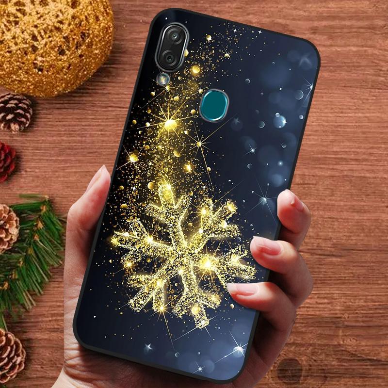 Christmas Painted Cover For ZTE Blade V10 Vita Case Soft Phone Cover For ZTE Blade A3 2019 L8 L9 L210 A51 A31 Lite A5 2020 Capa