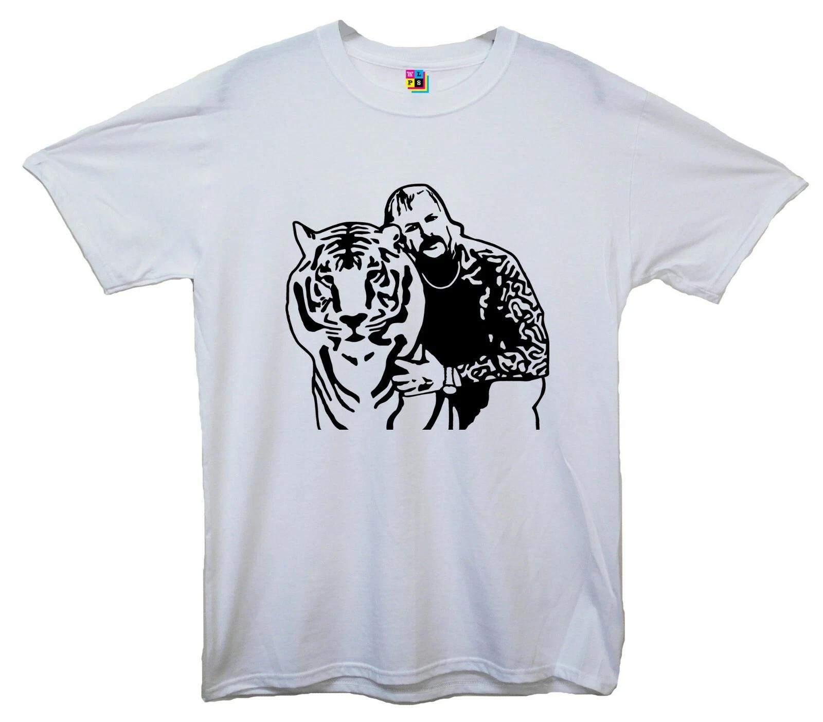 Joe Exotic Printed T-Shirt (Tiger King Inspired) S