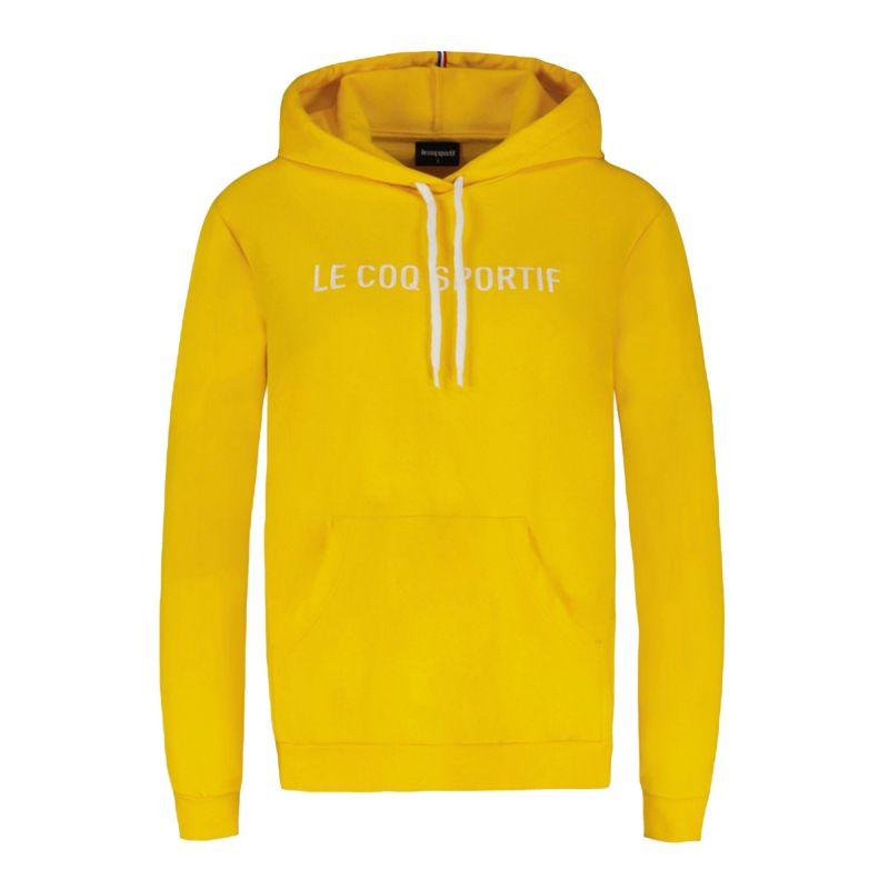 

Толстовка с капюшоном лимонно-желтого цвета Женское LE COQ SPORTIF