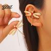 Versatile Daily Wear Earrings Dragonfly Ear Stud Animal-Inspired Jewelry
