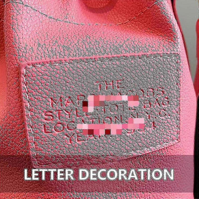 2025 Marc Jacobs-leather Bucket Bags Messenger Bag For Women Crossbody Purses With Drawstring Bucket Bags And Purses Multi-Color Optional