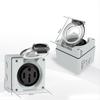B67A 50Amp Power Outlet Box,125/250Volt NEMA 14-50R Receptacle Outdoor Dustproof and Weatherproof for Electric Vehicles