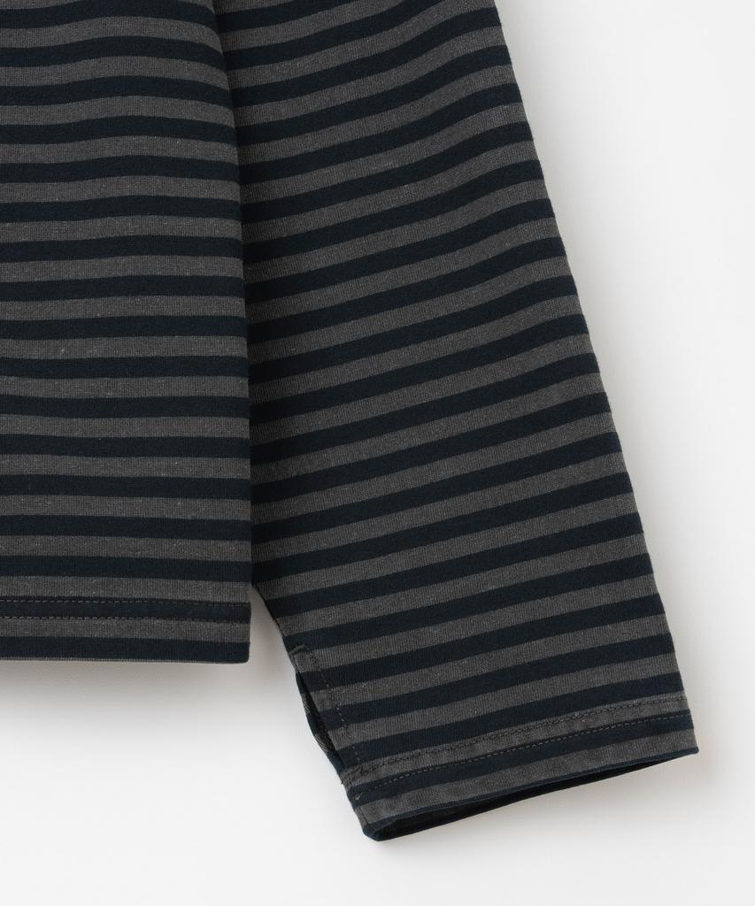 MILLO ARCHIVE Slash Stripe Long Sleeve [Vintage Navy]