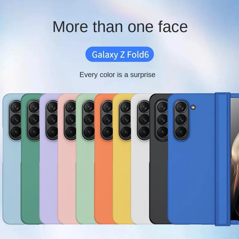 Shockproof Hard Shell Hinge Protection Phone Case for Samsung Z Fold 6 5 4 3 Fold6 Fold5 Fold4 Holder Full Protective Back Cover